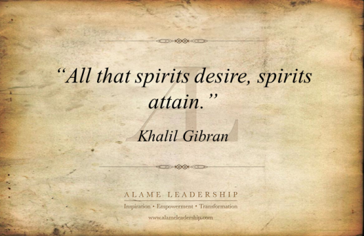 AL Inspiring Quote on Desire