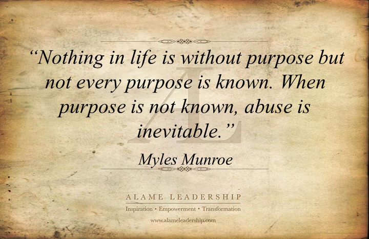 AL Inspiring Quote on Purpose | Alame Leadership | Inspiration | Personal  Development